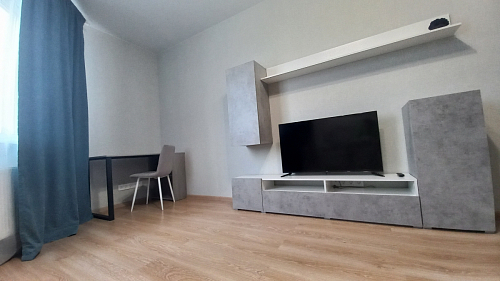 Письменный стол Битти Лофт 116х60х75 дуб вотан / черный матовый фото покупателя 34