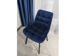 Стул на металлокаркасе Челси светло-серый / черный каркас фото покупателя 151