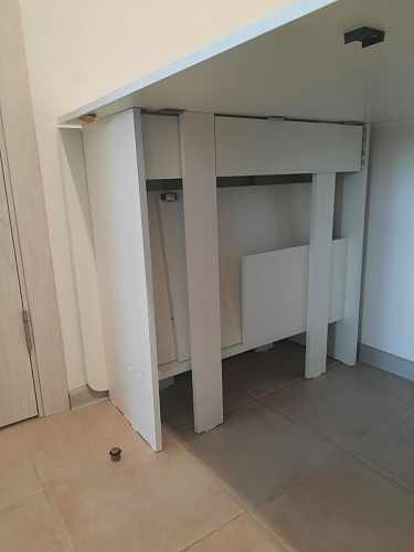 Стол обеденный раздвижной СтК7 дуб молочный фото покупателя 220