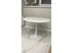 Стеклянный стол Tulip 90 white фото покупателя 17