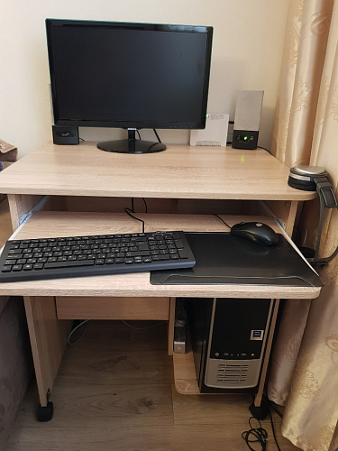 Компьютерный стол КСТ-10.1 белый фото покупателя 16