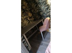 Стол Лота Лофт 140 25 мм черный матовый / бетон фото покупателя 625