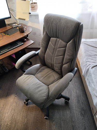 Компьютерное кресло Traun dark gray / black фото покупателя 24
