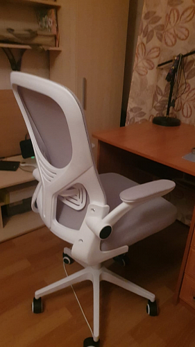 Компьютерное кресло Konfi light gray / white фото покупателя 315