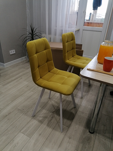 Комплект стульев Чилли 2 шт бежевый / черный фото покупателя 39