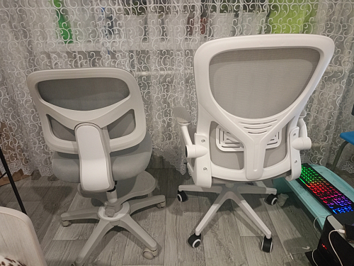 Компьютерное кресло Konfi light gray / blue / white фото покупателя 106