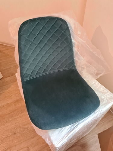 Стул на металлокаркасе Dabl wine red фото покупателя 172