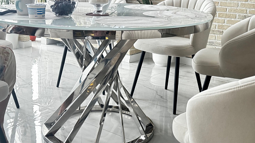 Стол Twist gold / black фото покупателя 3