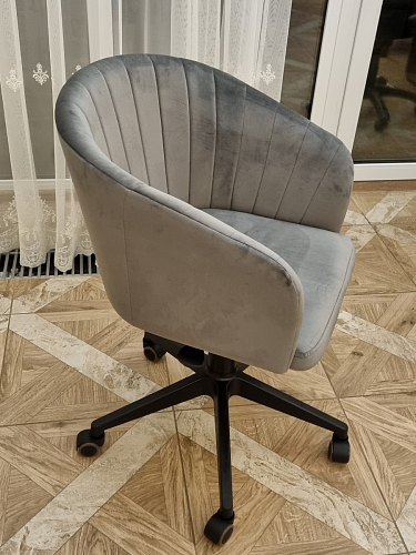 Компьютерное кресло Тибо confetti chocolate / белый фото покупателя 173