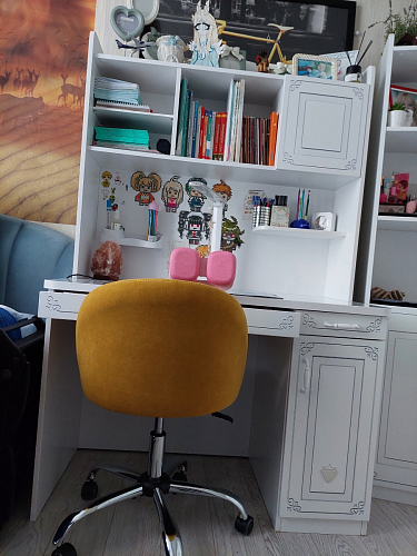 Компьютерное кресло Melody розовое фото покупателя 133