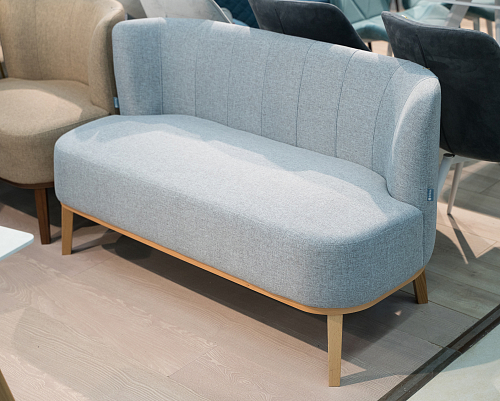 Диван Шафран микровелюр изумруд из шоурума 2