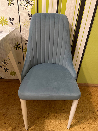 Стул на металлокаркасе Kora beige / black фото покупателя 46