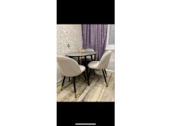 Стул на металлокаркасе Gabi 1 light purple / black фото покупателя 277