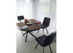 Стул на металлокаркасе Чилли горчичный / белый фото покупателя 381