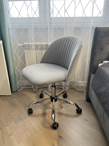 Компьютерное кресло Melody/Мелоди молочное фото покупателя 39