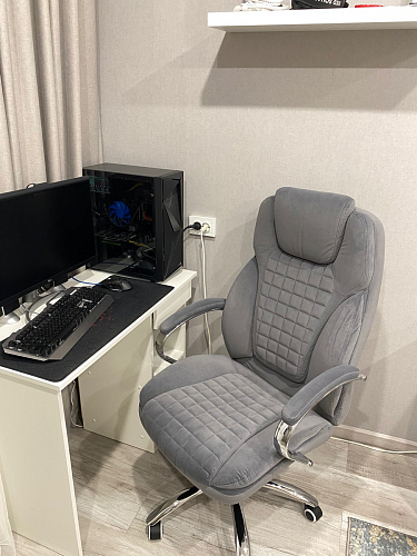 Компьютерное кресло Herd light grey фото покупателя 23