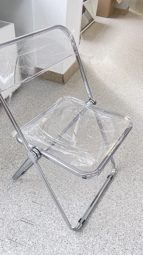 Пластиковый стул Fold складной clear фото покупателя 8