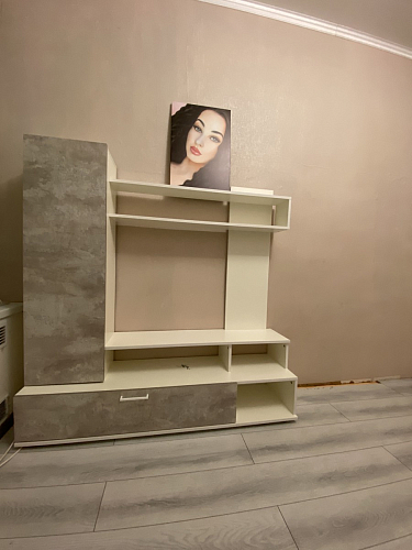 Готовая гостиная Jimenez дуб венге / белый глянец фото покупателя 80