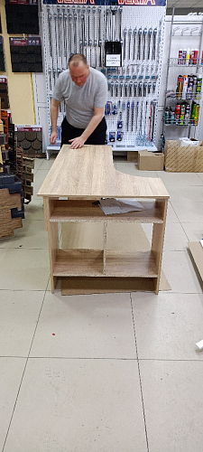 Письменный стол СПм-25 правый белый фото покупателя 59