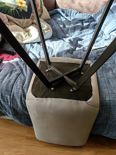 Стул на металлокаркасе Чилли зеленый / белый каркас фото покупателя 433