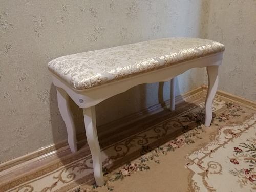 Банкетка Амадео бежевая фото покупателя 5