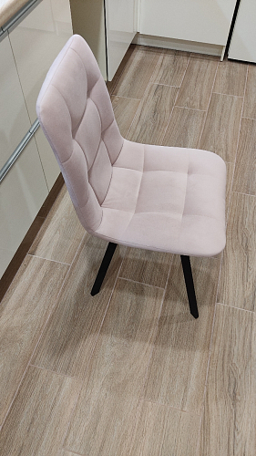 Стул на металлокаркасе Чилли зеленый / белый каркас фото покупателя 28