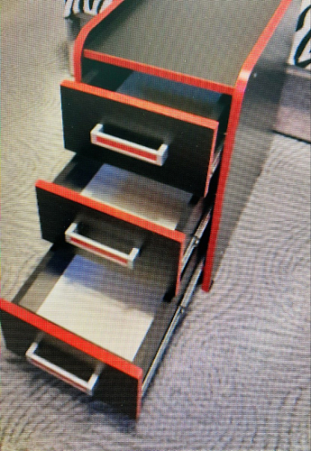 Тумба Ханна черная / красная - Уцененный экземпляр фото покупателя 94