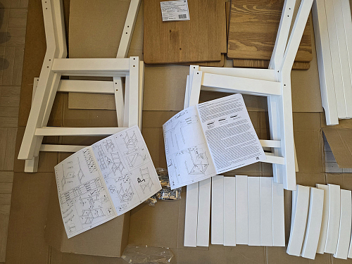 Обеденная группа Sonata/Соната антик / графит фото покупателя 39