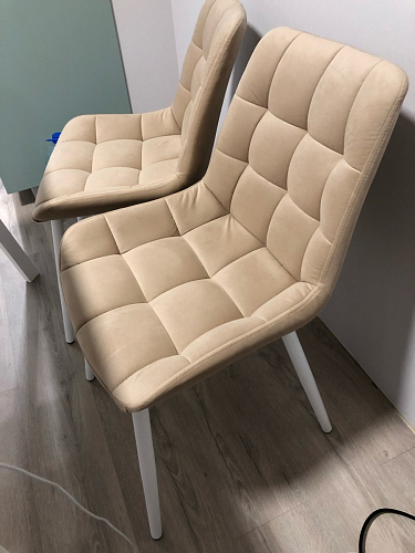 Стул на металлокаркасе Алст velutto 52 / черный фото покупателя 11