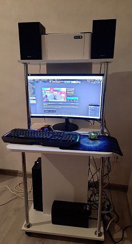 Компьютерный стол КСТ-12 венге фото покупателя 2