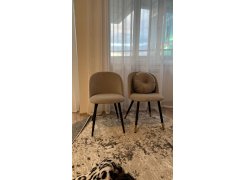 Стул на металлокаркасе Gabi 1 gray / black фото покупателя 804