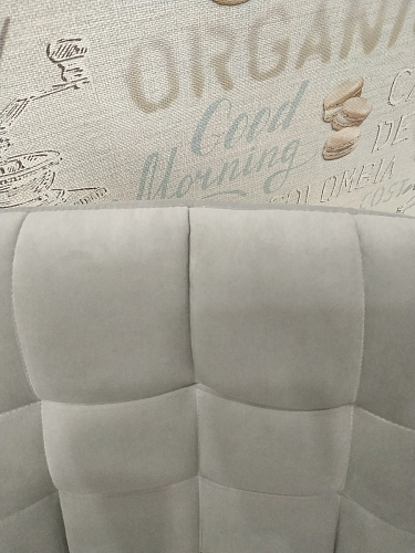 Стул на металлокаркасе Челси бежевый / черный фото покупателя 137