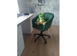 Компьютерное кресло Тибо confetti chocolate / белый фото покупателя 127