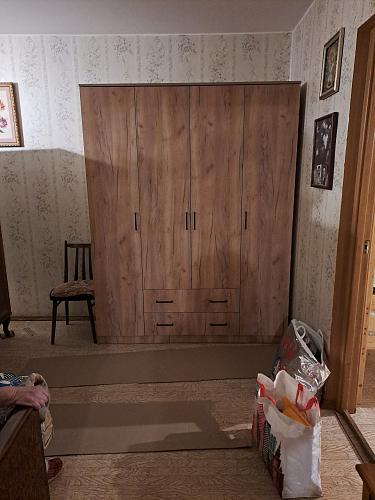 Шкаф Валетта ясень анкор светлый фото покупателя 1