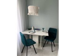 Стул на металлокаркасе Чилли светло-серый / черный фото покупателя 405