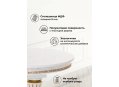 Деревянный стол Герцог молочный / золотая патина
