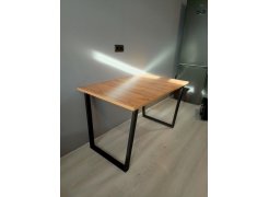 Стол Лота Лофт 140 25 мм черный матовый / бетон фото покупателя 715