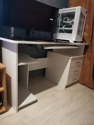 Компьютерный стол КСТ-08.1 венге фото покупателя 3