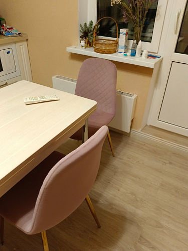 Стул на металлокаркасе Dabl wine red фото покупателя 100