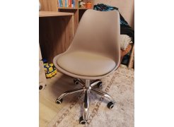 Компьютерное кресло Kolin с подушкой clear / white фото покупателя 227