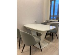 Стул на металлокаркасе Gabi green / black фото покупателя 460