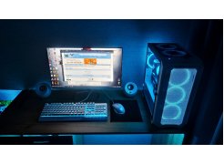 Письменный стол Эго Ст-2 на ножках дуб крафт золотой / камень темный фото покупателя 2