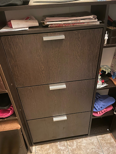 Обувница ШК-3 венге / мокко МДФ фото покупателя 14