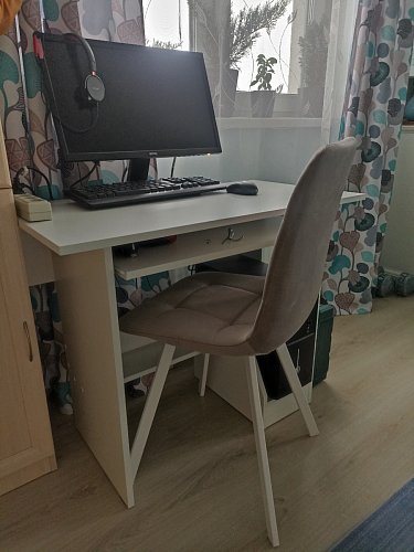 Стул Чилли 2 темно-серый  / черный фото покупателя 966