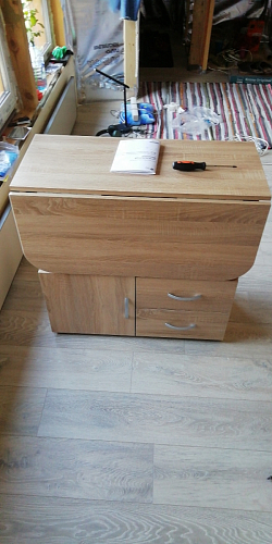 Стол-тумба венге фото покупателя 81