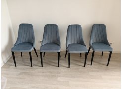 Стул на металлокаркасе Kora green / black фото покупателя 211