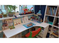 Письменный стол СПм-25 левый белый фото покупателя 8