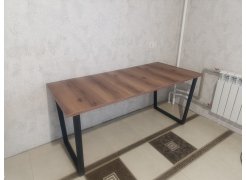 Стол Лота Лофт 120 25 мм дуб делано темный / черный матовый фото покупателя 709