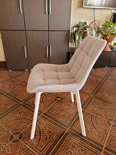 Комплект стульев Стронг 4 шт темно-серый / черный фото покупателя 4