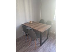 Стол Лота Лофт 120 25 мм сабия / черный матовый фото покупателя 88